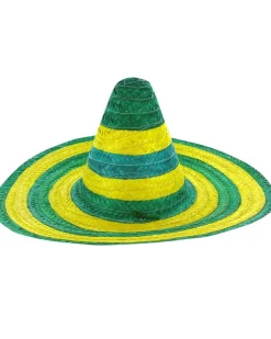Sweidas Yellow And Green Sombrero Flash Sale