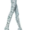 Music Legs Zebra Tights Flash Sale