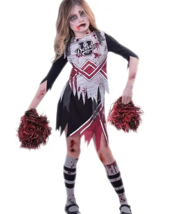 Amscan AU Zombie Cheerleader Girls Kids Costume Shop