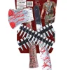 California Costumes Zombie Hunter Axe Bandolier Necklaces Machete And Belt Kit Cheap