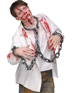 Fun World Zombie Restraint Shackles And Collar Clearance