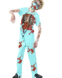 Smiffys Zombie Surgeon Boys Costume Flash Sale