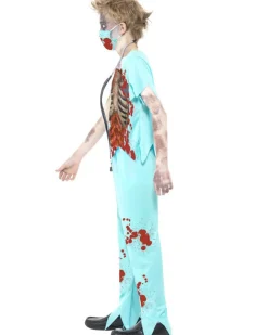 Smiffys Zombie Surgeon Boys Costume Flash Sale